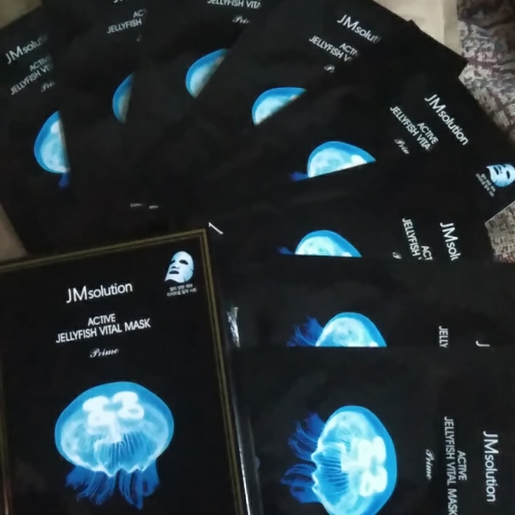 JM Solution Jellyfish extract vital mask 30ml x 9 mask farming mask - Picture 4 of 5